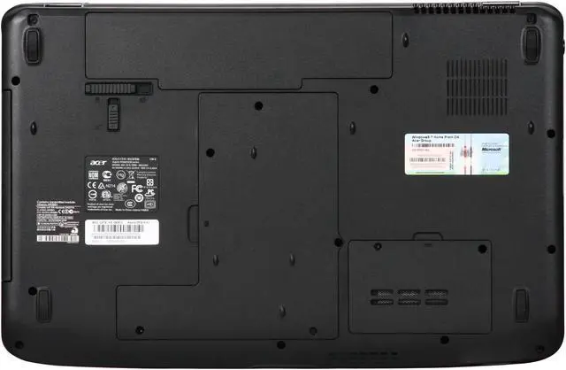 Alt view image 7 of 8 - Acer Laptop Aspire AMD Athlon 64 X2 QL-65 4GB Memory 320GB HDD ATI Radeon HD 3200 15.6" Windows 7 Home Premium 64-bit AS5536-5142