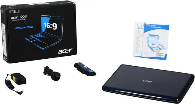 Alt view image 8 of 8 - Acer Laptop Aspire AMD Athlon 64 X2 QL-65 4GB Memory 320GB HDD ATI Radeon HD 3200 15.6" Windows 7 Home Premium 64-bit AS5536-5142
