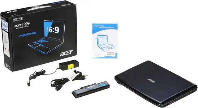 Alt view image 8 of 8 - Acer Laptop Aspire Intel Pentium T4300 4GB Memory 320GB HDD Intel GMA 4500M 15.6" Windows 7 Home Premium 64-bit AS5738Z-4111