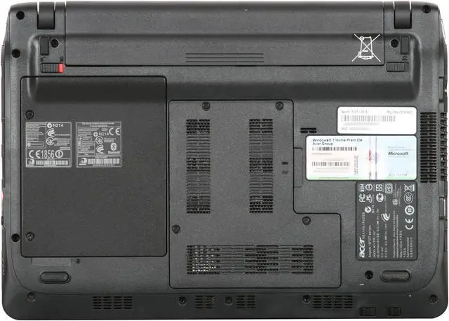 Alt view image 7 of 8 - Acer Laptop Aspire Timeline Intel Core 2 Duo SU7300 4GB Memory 320GB HDD Intel GMA 4500MHD 11.6" Windows 7 Home Premium 64-bit AS1810T-8638