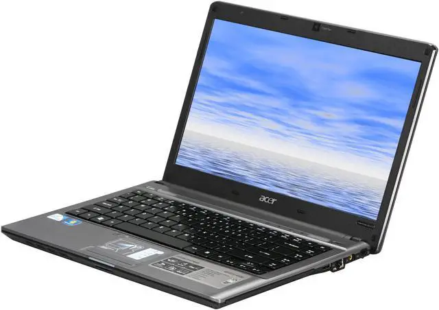 Main image of Acer Laptop Aspire Timeline Intel Pentium SU4100 4GB Memory 320GB HDD Intel GMA 4500MHD 14.0" Windows 7 Home Premium 64-bit AS4810TZ-4508