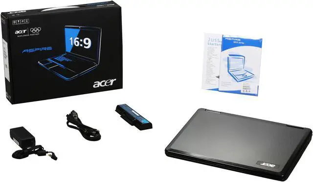 Alt view image 8 of 8 - Acer Laptop Aspire AMD Athlon 64 TF-20 3GB Memory 160GB HDD ATI Radeon HD 3200 15.6" Windows 7 Home Premium 64-bit AS5517-5671