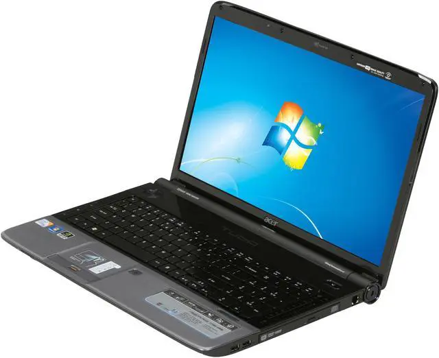 Main image of Acer Laptop Aspire Intel Core 2 Duo T6600 4GB Memory 320GB HDD NVIDIA GeForce GT 130M 17.3" Windows 7 Home Premium 64-bit AS7738G-6006
