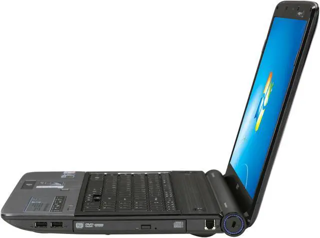 Alt view image 2 of 8 - Acer Laptop Aspire Intel Core 2 Duo T6600 4GB Memory 320GB HDD NVIDIA GeForce GT 130M 17.3" Windows 7 Home Premium 64-bit AS7738G-6006