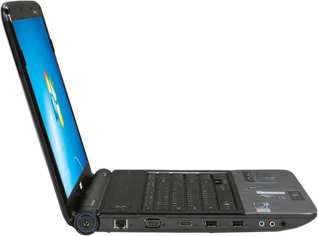 Alt view image 4 of 8 - Acer Laptop Aspire Intel Core 2 Duo T6600 4GB Memory 320GB HDD NVIDIA GeForce GT 130M 17.3" Windows 7 Home Premium 64-bit AS7738G-6006