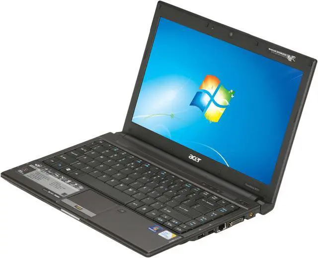 Alt view image 2 of 8 - Acer Laptop TravelMate Timeline Intel Core 2 Duo SU9400 4GB Memory 320GB HDD Intel GMA 4500MHD 13.3" Windows 7 Professional 32-bit (including a downgrade right to Windows  XP Professional) TM8371-6457