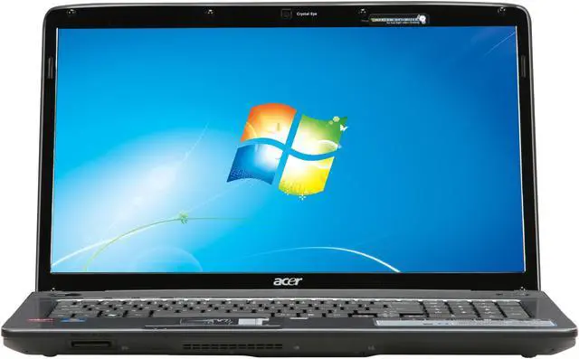 Alt view image 5 of 8 - Acer Laptop Aspire AMD Athlon II M300 4GB Memory 320GB HDD ATI Radeon HD 4200 17.3" Windows 7 Home Premium 64-bit AS7540-1317