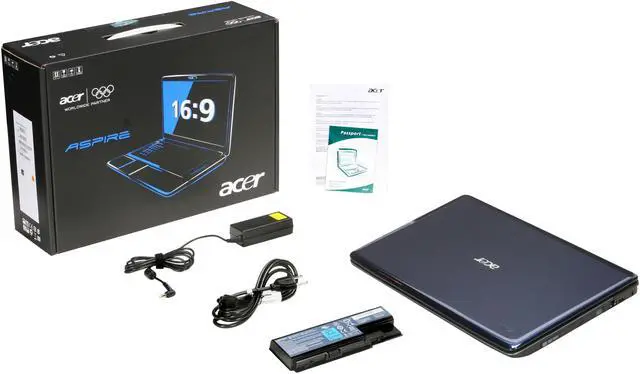 Alt view image 8 of 8 - Acer Laptop Aspire AMD Athlon II M300 4GB Memory 320GB HDD ATI Radeon HD 4200 17.3" Windows 7 Home Premium 64-bit AS7540-1317