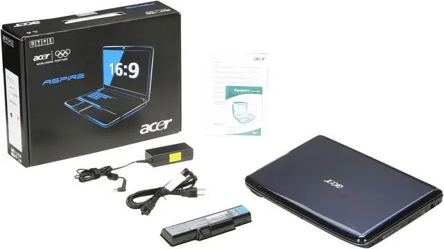 Alt view image 8 of 8 - Acer Laptop Aspire AMD Turion II M500 4GB Memory 320GB HDD ATI Radeon HD 4200 15.6" Windows 7 Home Premium 64-bit AS5542-5416