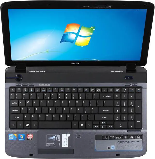 Alt view image 6 of 8 - Acer Laptop Aspire Intel Core i5-520M 4GB Memory 320GB HDD ATI Mobility Radeon HD 5650 15.6" Windows 7 Home Premium 64-bit AS5740G-6395