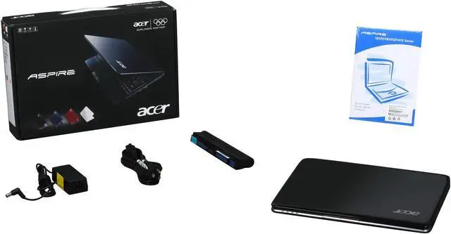 Alt view image 8 of 8 - Acer Aspire AS1410-2920 Diamond Black Intel Celeron SU2300(1.2 GHz) 11.6" 2GB Memory 250GB HDD Netbook