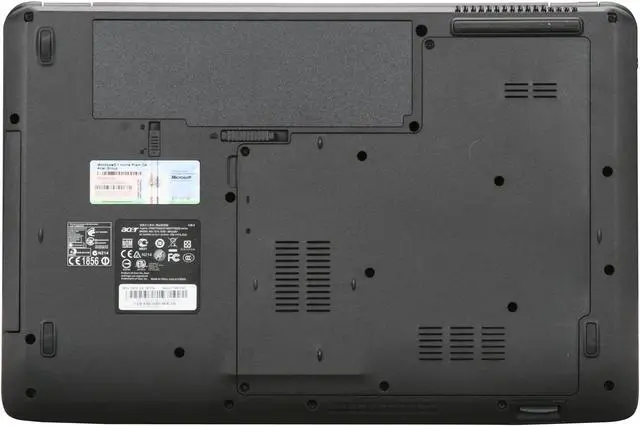 Alt view image 7 of 8 - Acer Aspire 17.3" Intel Core i3-330M 4GB Memory DDR3 1066 Windows 7 Home Premium 64-bit LX.PLY02.052