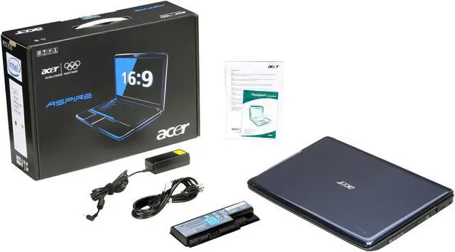 Alt view image 8 of 8 - Acer Aspire 17.3" Intel Core i3-330M 4GB Memory DDR3 1066 Windows 7 Home Premium 64-bit LX.PLY02.052