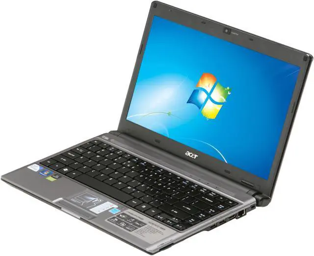 Main image of Acer Laptop Aspire Timeline Intel Pentium SU4100 4GB Memory 320GB HDD Intel GMA 4500MHD 13.3" Windows 7 Home Premium 64-bit AS3810TZ-4806