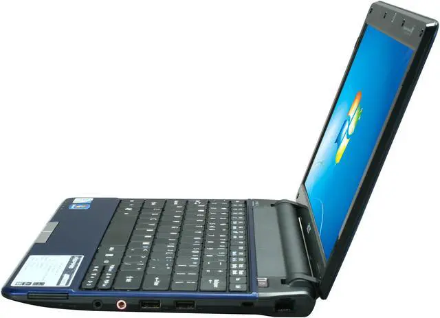 Alt view image 3 of 7 - Acer Aspire Timeline AS1810TZ-4906 Sapphire Blue Intel Pentium SU4100(1.30 GHz) 11.6" 4GB Memory 320GB HDD Netbook