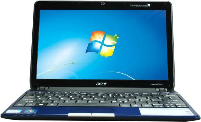 Alt view image 4 of 7 - Acer Aspire Timeline AS1810TZ-4906 Sapphire Blue Intel Pentium SU4100(1.30 GHz) 11.6" 4GB Memory 320GB HDD Netbook