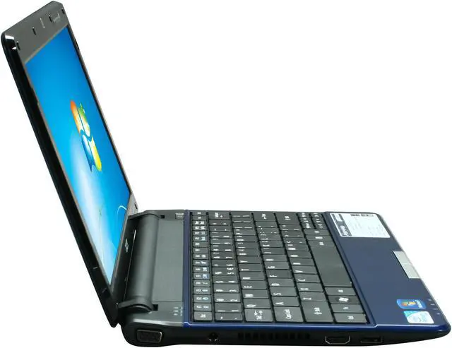 Alt view image 5 of 7 - Acer Aspire Timeline AS1810TZ-4906 Sapphire Blue Intel Pentium SU4100(1.30 GHz) 11.6" 4GB Memory 320GB HDD Netbook