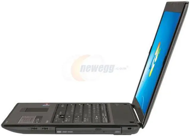 Alt view image 2 of 8 - Acer Laptop Aspire AMD Phenom II N930 4GB Memory 500GB HDD ATI Mobility Radeon HD 5650 17.3" Windows 7 Home Premium 64-bit AS7551G-5821