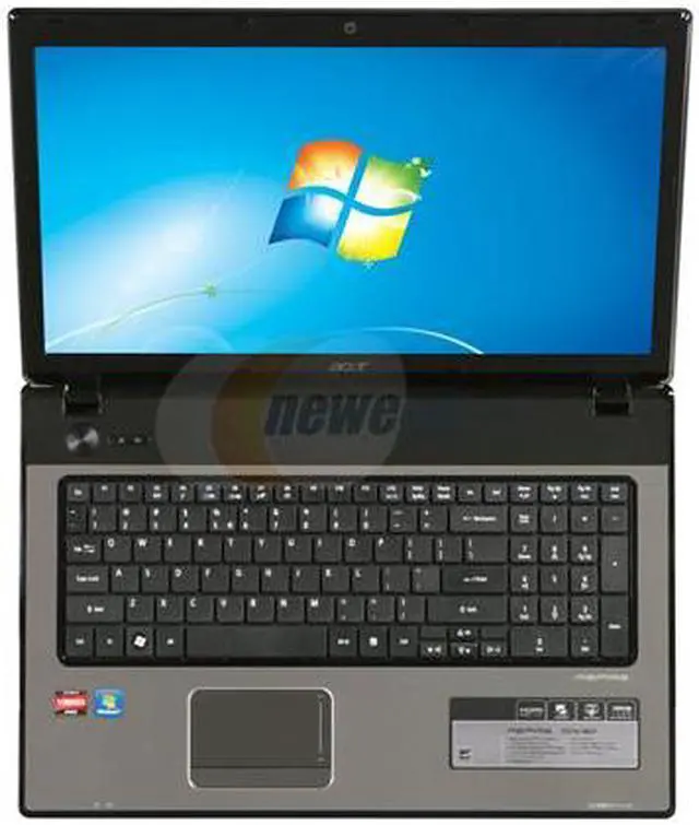 Alt view image 6 of 8 - Acer Laptop Aspire AMD Phenom II N930 4GB Memory 500GB HDD ATI Mobility Radeon HD 5650 17.3" Windows 7 Home Premium 64-bit AS7551G-5821
