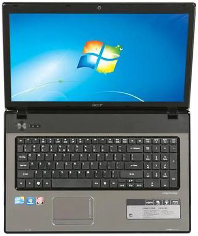 Alt view image 6 of 8 - Acer Laptop Aspire Intel Core i3-350M 4GB Memory 320GB HDD ATI Mobility Radeon HD 5650 17.3" Windows 7 Home Premium 64-bit AS7741G-5877