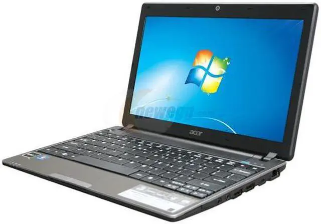 Alt view image 2 of 8 - Acer Aspire One AO721-3574 Mesh Black AMD Athlon II Neo K125(1.70 GHz) 11.6" 2GB Memory 250GB HDD Netbook