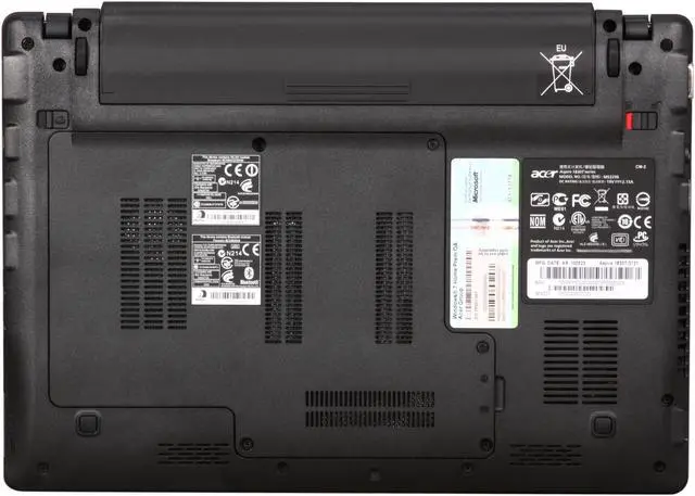 Alt view image 7 of 8 - Acer Aspire TimelineX AS1830T-3721 Black Intel Core i5 430UM(1.20 GHz) 11.6" 4GB Memory 500GB HDD Netbook