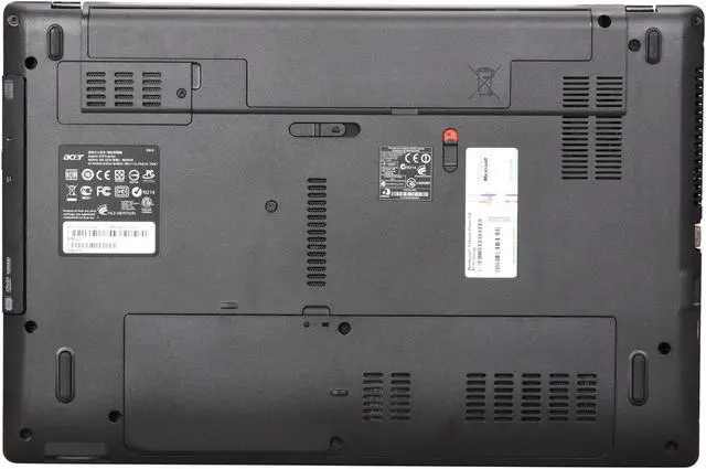 Alt view image 7 of 8 - Acer Laptop Aspire Intel Core i3-350M 4GB Memory 320GB HDD ATI Mobility Radeon HD 5470 15.6" Windows 7 Home Premium 64-bit AS5741G-5608