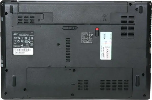 Alt view image 7 of 8 - Acer Laptop Aspire Intel Core i3-350M 4GB Memory 320GB HDD ATI Mobility Radeon HD 5470 15.6" Windows 7 Home Premium 64-bit AS5741G-5062