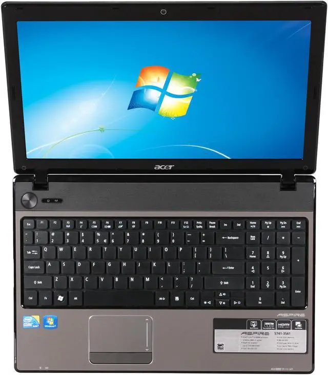 Alt view image 6 of 8 - Acer Laptop Aspire Intel Core i5-450M 4GB Memory 500GB HDD Intel HD Graphics 15.6" Windows 7 Home Premium 64-bit AS5741-3541