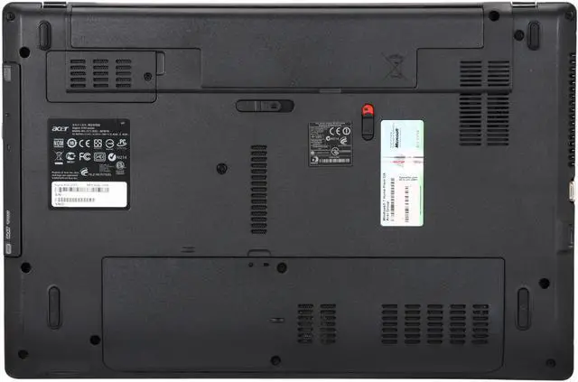 Alt view image 7 of 8 - Acer Laptop Aspire Intel Core i3-350M 4GB Memory 320GB HDD Intel HD Graphics 15.6" Windows 7 Home Premium 64-bit AS5741-5763