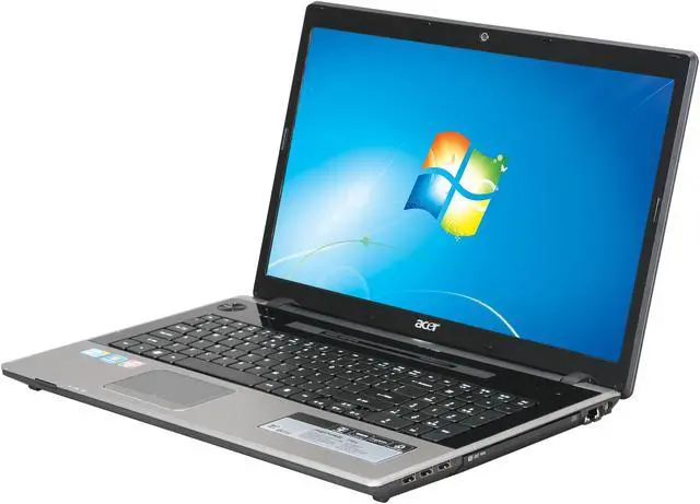 Main image of Acer Laptop Aspire Intel Core i7-720QM 4GB Memory 500GB HDD ATI Mobility Radeon HD 5650 17.3" Windows 7 Home Premium 64-bit AS7745G-6572