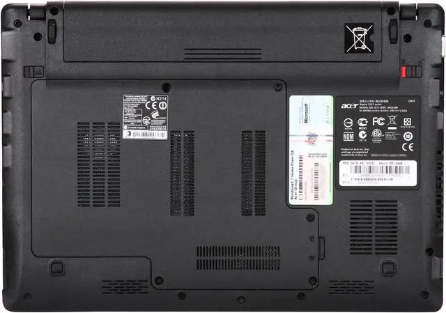 Alt view image 7 of 8 - Acer Laptop Aspire AMD Turion II Neo K625 4GB Memory 320GB HDD ATI Radeon HD 4225 11.6" Windows 7 Home Premium 64-bit AS1551-5448