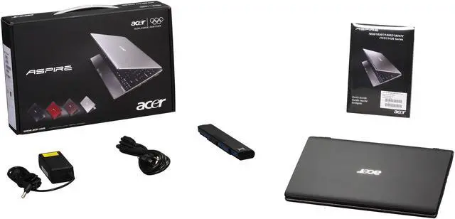 Alt view image 8 of 8 - Acer Laptop Aspire AMD Turion II Neo K625 4GB Memory 320GB HDD ATI Radeon HD 4225 11.6" Windows 7 Home Premium 64-bit AS1551-5448