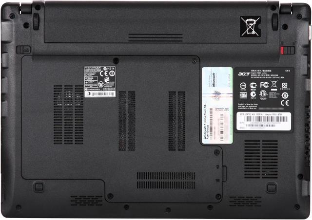 Alt view image 7 of 8 - Acer Laptop Aspire AMD Athlon II Neo K325 3GB Memory 250GB HDD ATI Radeon HD 4225 11.6" Windows 7 Home Premium 64-bit AS1551-4755