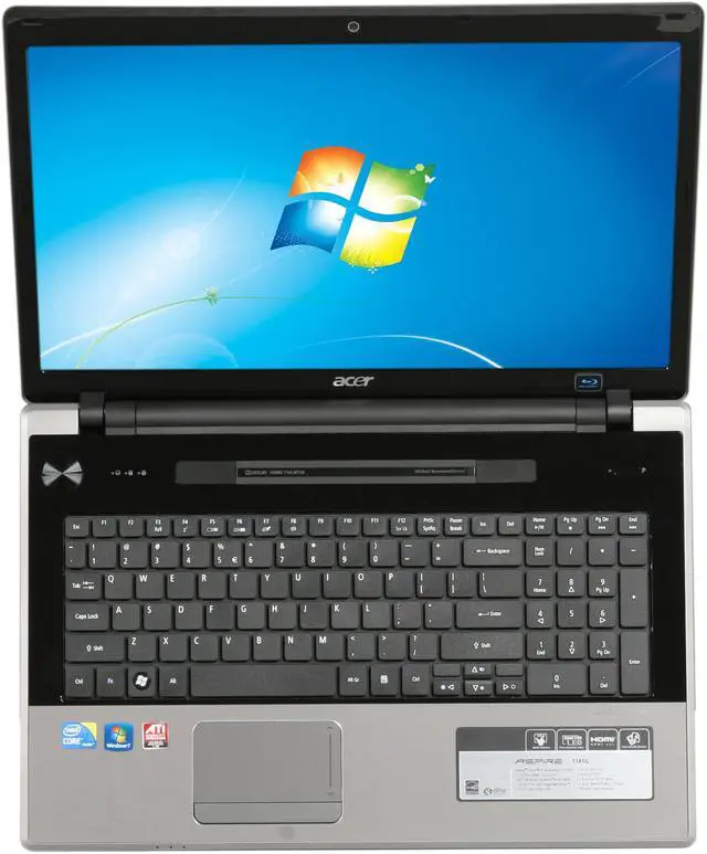 Alt view image 6 of 6 - Acer Laptop Aspire Intel Core i7-720QM 4GB Memory 500GB HDD ATI Mobility Radeon HD 5650 17.3" Windows 7 Home Premium 64-bit AS7745G-6662