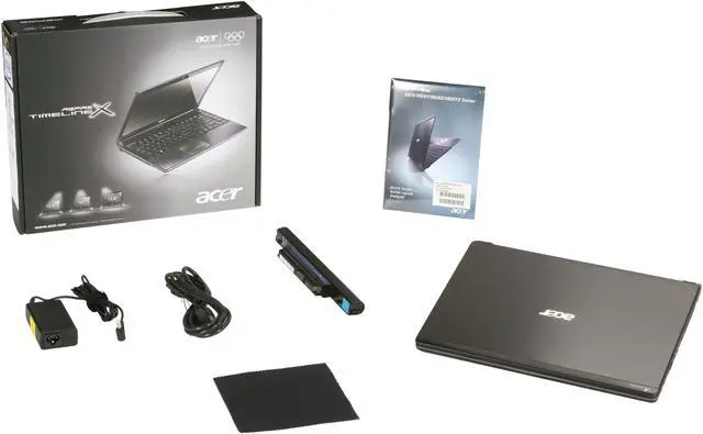 Alt view image 8 of 8 - Acer Laptop Aspire TimelineX Intel Core i3-370M 4GB Memory 320GB HDD Intel HD Graphics 13.3" Windows 7 Home Premium 64-bit AS3820T-7459
