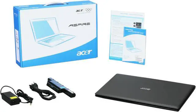 Alt view image 5 of 5 - Acer Laptop Aspire AMD Athlon II P340 4GB Memory 320GB HDD ATI Radeon HD 4250 17.3" Windows 7 Home Premium 64-bit AS7551-3634