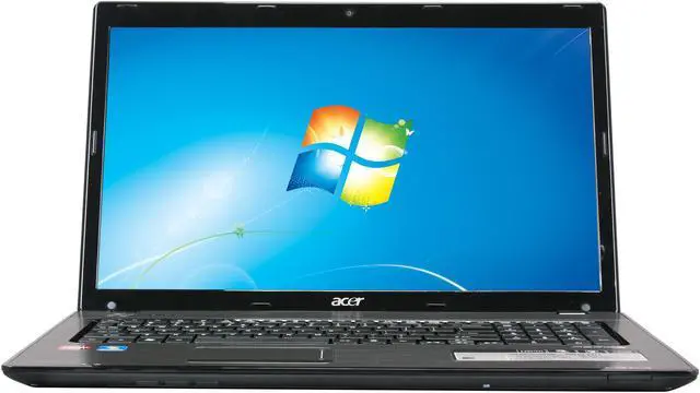 Alt view image 5 of 7 - Acer Laptop Aspire AMD Phenom II N850 4GB Memory 500GB HDD ATI Mobility Radeon HD 5650 17.3" Windows 7 Home Premium 64-bit AS7551G-6477