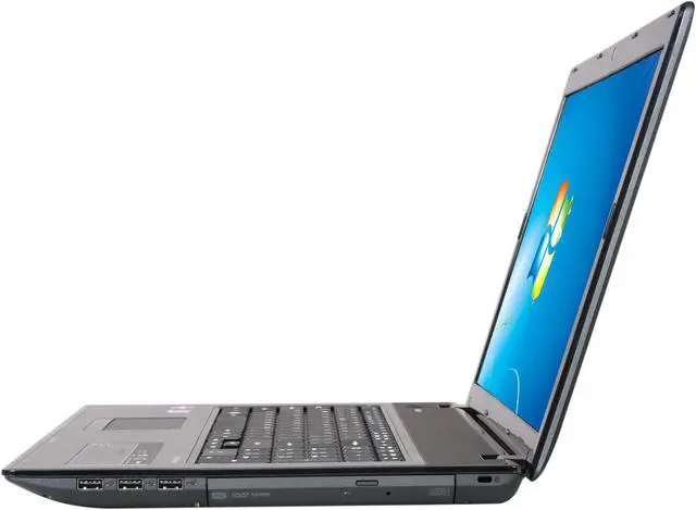 Alt view image 2 of 7 - Acer Laptop Aspire AMD Phenom II N950 4GB Memory 500GB HDD ATI Mobility Radeon HD 5650 17.3" Windows 7 Home Premium 64-bit AS7552G-6061