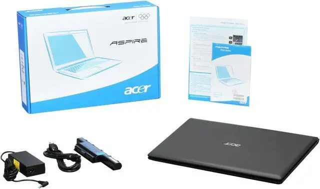 Alt view image 7 of 7 - Acer Laptop Aspire AMD Phenom II N950 4GB Memory 500GB HDD ATI Mobility Radeon HD 5650 17.3" Windows 7 Home Premium 64-bit AS7552G-6061