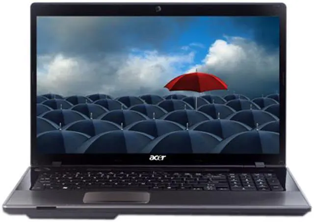 Alt view image 2 of 2 - Acer Aspire 17.3" Intel Core i7-720QM 8GB Memory Windows 7 Home Premium 64-bit (English/French) AS7745G-6384