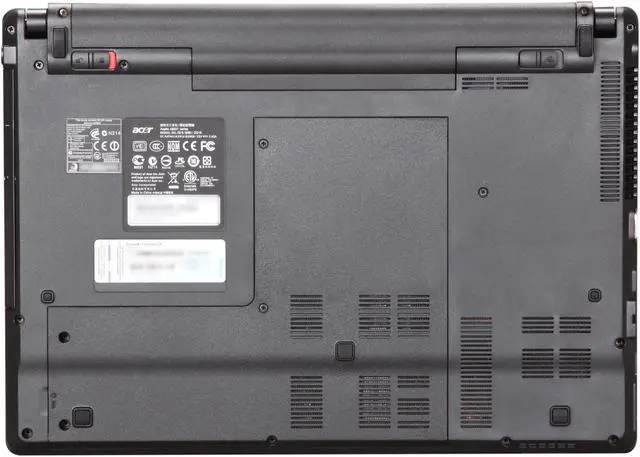 Alt view image 7 of 8 - Acer Laptop Aspire TimelineX Intel Core i3-380M 4GB Memory 640GB HDD Intel HD Graphics 14.0" Windows 7 Home Premium 64-bit AS4820T-6645