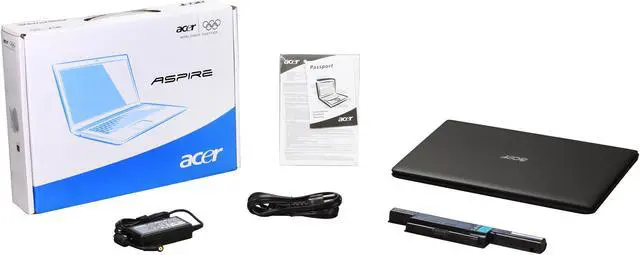 Alt view image 8 of 8 - Acer Laptop Aspire AMD C-50 3GB Memory 250GB HDD AMD Radeon HD 6250 15.6" Windows 7 Home Premium 64-bit AS5253-BZ893