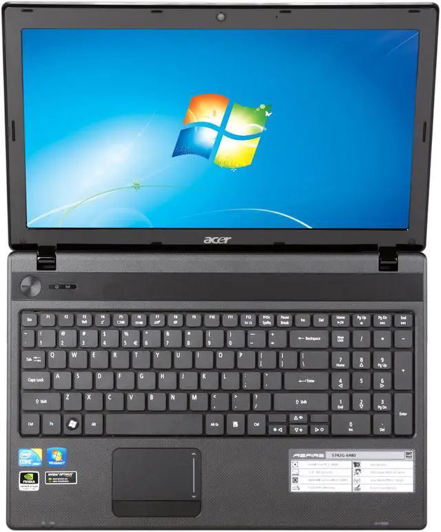 Alt view image 6 of 8 - Acer Laptop Aspire Intel Core i3-380M 4GB Memory 500GB HDD NVIDIA GeForce GT 540M 15.6" Windows 7 Home Premium 64-bit AS5742G-6480
