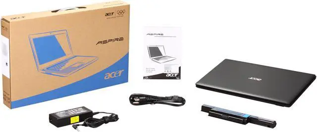 Alt view image 8 of 8 - Acer Aspire 15.6" Intel Core i5-480M 4GB Memory Windows 7 Home Premium 64-bit LX.RB902.090