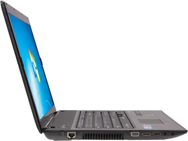 Alt view image 4 of 8 - Acer Laptop Aspire Intel Core i5-480M 4GB Memory 640GB HDD AMD Radeon HD 6550M 17.3" Windows 7 Home Premium 64-bit AS7741G-6426