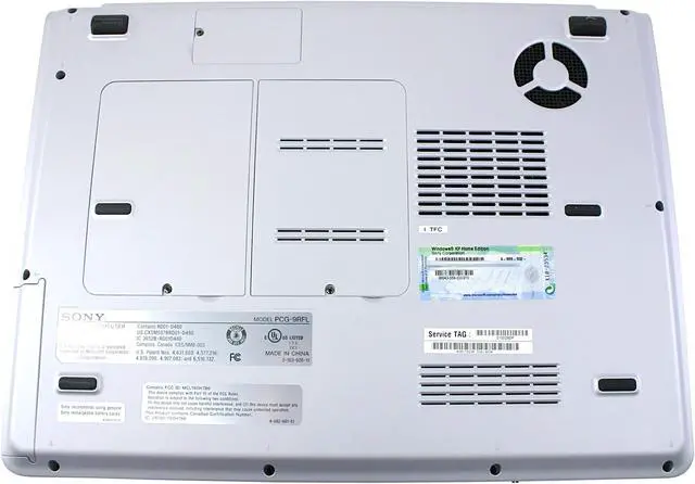 Alt view image 8 of 9 - SONY Laptop VAIO 2.80GHz 512MB Memory 60GB HDD ATI Mobility Radeon 15.4" Windows XP Home K23