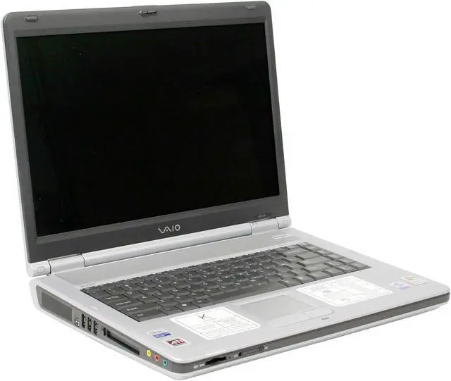 Alt view image 3 of 7 - SONY Laptop VAIO 3.20GHz 1GB Memory 80GB HDD ATI Radeon IGP 345M 15.4" Windows XP Home PCG-K37