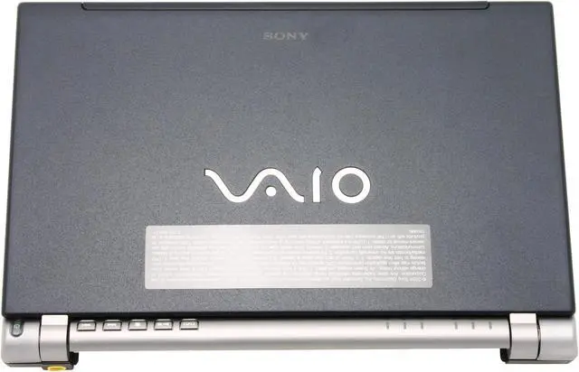 Alt view image 8 of 11 - SONY Laptop VAIO 1.10GHz 512MB Memory 40GB HDD Intel Extreme Graphics 2 10.6" Windows XP Professional VGN-T140P/L