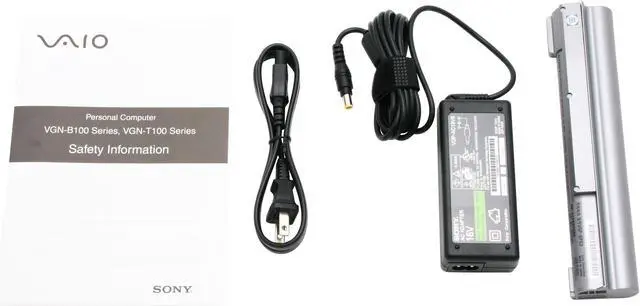 Alt view image 10 of 11 - SONY Laptop VAIO 1.10GHz 512MB Memory 40GB HDD Intel Extreme Graphics 2 10.6" Windows XP Professional VGN-T140P/L